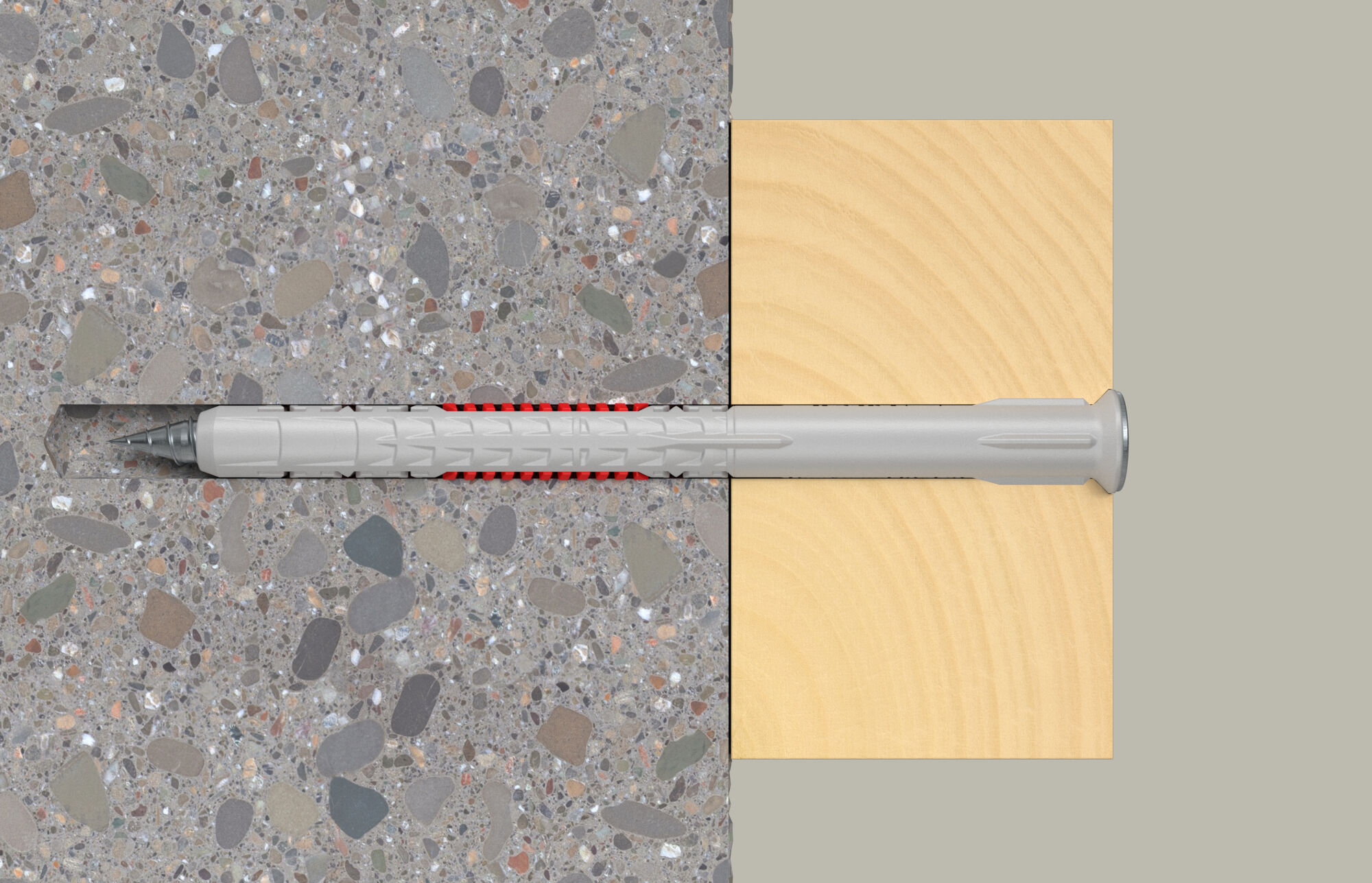 fischer Langschaftdübel DuoXpand 8 x 100 T Senkkopfschraube